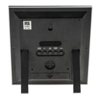 811-1820 RS PRO Silver Wall Clock
