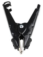 bu-116k-0 Mueller Electric Crocodile Clip, 100A, Black