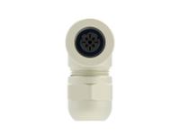 t4112512041-000 TE Connectivity Circular Connector, 4 Contacts, Cable, M12 Connector, Socket, Female, IP67, T411 Series