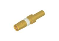 132a11029x Amphenol CONEC size 2.6mm Female Crimp D-Sub Connector Power Contact, Gold Flash over Nickel Power, 14 → 12 AWG