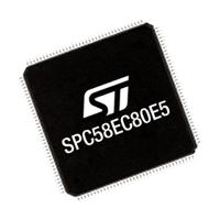 spc58ec80e5qmc1x STMicroelectronics SPC58EC80E5QMC1X, 32 bit 32 Bit MCU, SPC58 Microcontroller, 180 MHz, 4MB FLASH, 144-Pin eTQFP