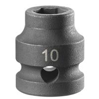 nss10a Facom 10mm, 1/2 in Drive Impact Socket, 17 mm length