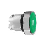 zb4ba341 Schneider Electric Harmony XB4 Series Green Spring Return Push Button Head, 22mm Cutout, IP66, IP67, IP69K