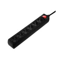 00030394 Hama 6 Gang Power Distribution Unit, 1.4m Cable, 16A, 250 V