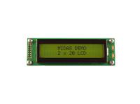 mc22005a6w-sptly33-v2 Midas MC22005A6W-SPTLY3.3-V2 Alphanumeric LCD Display, 2 Rows by 20 Characters