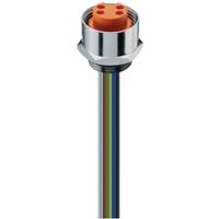 97890-rkf-4011-0217-m Lumberg Automation Female 4 way Receptacle to Circular Connector, 1.7 m