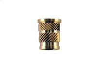 204-0622 RS PRO, M5 Brass Threaded Insert, 7.9mm diameter 6.4mm Depth 9.5mm