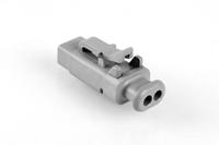 atm06-2s-sr01gy Amphenol Industrial, ATM Automotive Connector Plug Grey Cable Mount 2 Way, Crimp Termination ATM06-2S-SR01GY