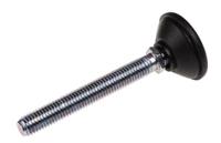 a040008 Nu-Tech Engineering M10 PA Reinforced Nylon Levelling Adjustable Foot, 500kg Static Load Capacity