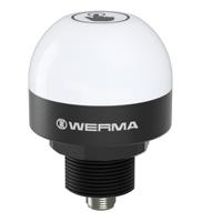 24016055 Werma MC55 Series Multicolour Flashing Beacon, 24 V, Built -In-Mount, LED Bulb, IP65, IP69K