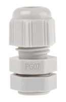 f7000700r SIB SIB-TEC Series Grey PA 6 Cable Gland, PG7 Thread, 2.5mm min., 6.5mm max., IP68