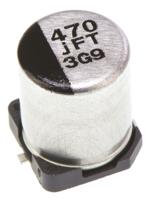 eeeftj471xap Panasonic 470μF Aluminium Electrolytic Capacitor 6.3V dc, Surface Mount - EEEFTJ471XAP