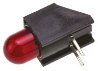 550-1107f Dialight 550-1107F, Red Right Angle PCB LED Indicator, Through Hole 1.8 V