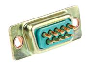 482-812 RS PRO 9 Way Panel Mount D-sub Connector Socket, 2.74mm Pitch