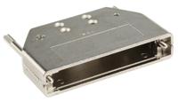 8655mh3711lf Amphenol FCI 8655MH Series Die Cast Zinc D-sub Connector Backshell, 37 Way, Strain Relief