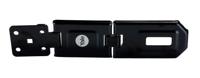 y155b160bk Yale Hardened Steel Hasp & Staple, 68.8 x 46mm