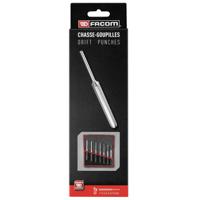 248jt7pb Facom 7-Piece Punch Set, Drift Punch, 2 → 10 mm Shank