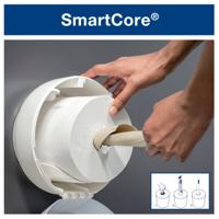 682008 Tork Black Plastic Toilet Roll Dispenser, 156mm x 221mm x 398mm