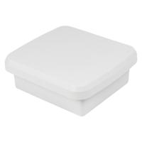 chd7330wh CAMDENBOSS 73 Series White ASA General Purpose Enclosure, IP68, White Lid, 150x145x55mm