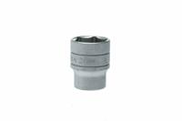 m1205246-c Teng Tools 1/2 in Drive 24mm Standard Socket, 6 point, 40 mm Overall Length