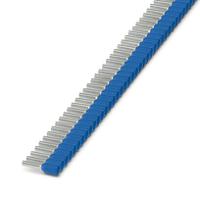 1200163 Phoenix Contact, AI Insulated Ferrule, 14mm Pin Length, 1.3mm Pin Diameter, Blue