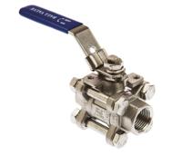 764-4234 RS PRO Stainless Steel Full Bore, 2 Way, Ball Valve, Threaded, BSPP 1/2in