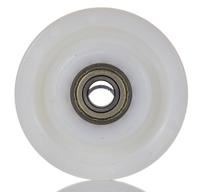 18005-cc LAG White Polyamide Hygienic, Low Rolling Resistance, Non-Marking Trolley Wheel, 450kg