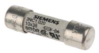 3nc1020 Siemens 20A Cartridge Fuse, 10 x 38mm