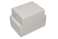 rp1155 Hammond RP Series Light Grey ABS General Purpose Enclosure, IP65, Light Grey Lid, 125 x 85 x 85mm