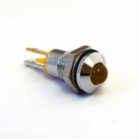 19040052 CML Innovative Technologies 1904X05X Series Yellow Panel Mount Indicator, 2.1V, 8mm Mounting Hole Size, IP67