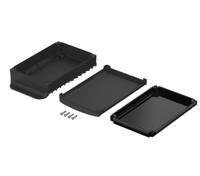 48416455hmt2 Bopla BoVersa Series Black Polycarbonate General Purpose Enclosure, 258 x 140 x 66.5mm
