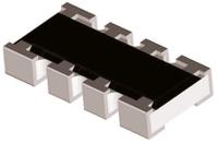 acasa1002e1002p100 Vishay, ACAS 10kΩ ±0.25% Isolated Resistor Array, 4 Resistors, 0.3W total, 0612 (1632M), Convex