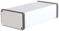1455k1601 Hammond 1455 Series Silver Anodised Aluminium Enclosure, IP54, Silver Anodized Lid, 160 x 78 x 43mm