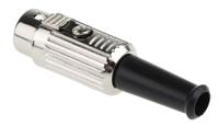 491-112 RS PRO 3 Pole Din Plug, 1A, 100 V ac, Push Lock, Male, Cable Mount