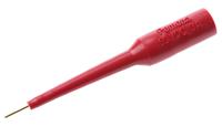 3561-2 Fluke Red, Male Test Connector Adapter With Brass contacts and Gold Plated