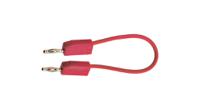 280115-03022 Staubli Test lead, 10A, 30 → 60V, Red, 30cm Lead Length