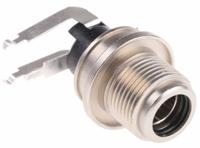 l722ras Switchcraft Right Angle DC Socket Rated At 5.0A, 30.0 V, Panel Mount, length 26.3mm, Silver, IP68