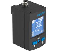 spau-p10r-h-t532d-l-pnlk-pnvba-m12d Festo Pressure Sensor, 20 - 30V dc, IP65, IP67 10 bar