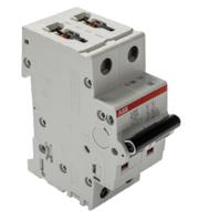 2cds252001r0317-s202-k3 ABB System Pro M Compact S200 MCB, 2P, 3A Curve K, 400V AC, 125V DC, 10 kA Breaking Capacity