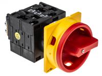 071326-t3-3-8342easvb Eaton 6P Pole Panel Mount Isolator Switch - 32A Maximum Current, 13kW Power Rating, IP65