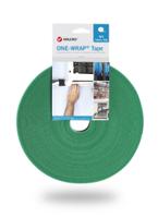 vel-ow64132 Velcro  Self Engaging Green Reclosable Fastener, 16mm x 25m