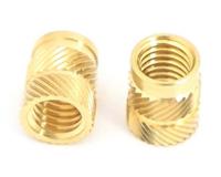 204-0618 RS PRO, M5 Brass Threaded Insert, 7.1mm diameter 6.4mm Depth 9.5mm