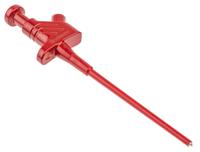 930113101 Hirschmann Test & Measurement Red Grabber Clip with Pincers, 4A, 60V dc, 4mm Socket