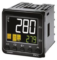 e5cc-cx3d5m-004 Omron E5CC Panel Mount PID Temperature Controller, 48 x 48mm, 1 Output Relay, 24 V ac/dc Supply Voltage ON/OFF, PID,