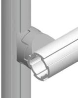 3842541181 Bosch Rexroth M6 Cross Connector, Connecting Component, Strut Profile 28 mm, Groove Size D28mm