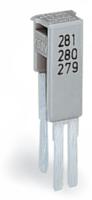 284-414 WAGO 284 Series Step Down Jumper for Use with Rail Mount Terminal Blocks, 15A