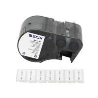 m5-17-351 Brady B-351 on Black on White Label, 25.40 mm Width