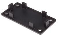 767-5610 RS PRO Black End Cap, 40 x 80 mm Strut Profile, 8mm Groove