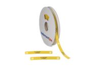 556-25019-ttagpu11x65ye-pur-ye HellermannTyton TIPTAG Cable Tie Cable Marker, Yellow, Pre-printed "TIPTAG PU", 556-25019 TTAGPU11X65YE-PUR-YE