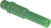 454-306 RS PRO Green Male Banana Plug, 4 mm Connector, Solder Termination, 10A, 1000V, Tin Plating